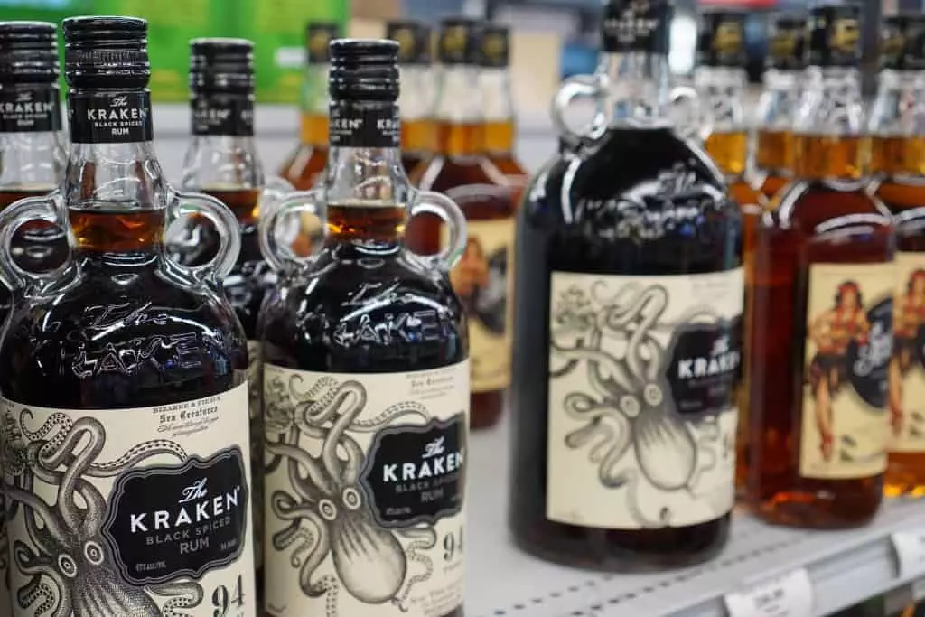 Hard Liquor including The Kraken Rum available in Gardner KS